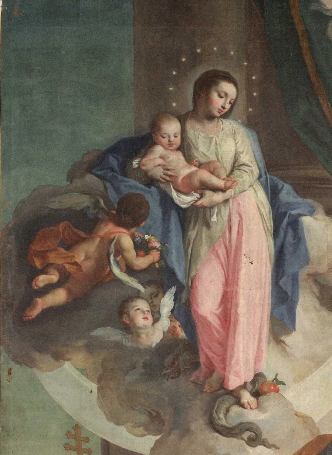 78-Sante Cattaneo-Particolare della pala di Carpenedolo  